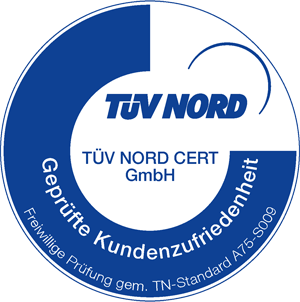 TÜV NORD Siegel: Geprüfte Kundenzufriedenheit der AGILA Haustierversicherung